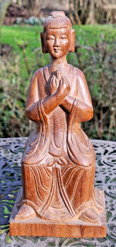Hart holz figur frau aus - frau, china