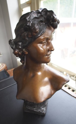 Jugendstil skulptur von jef - skulptur,