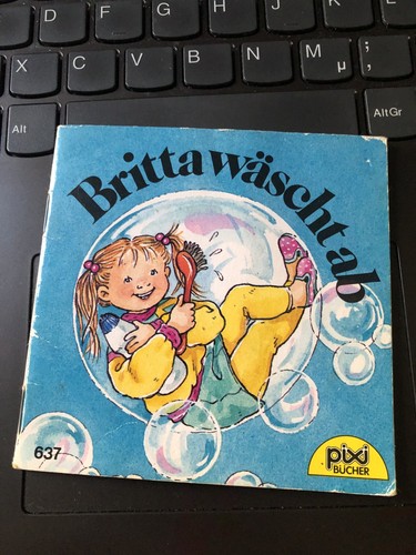 Pixi alt 637 - britta, wäscht