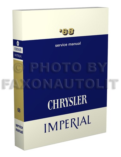 1968 chrysler shop - 1968, manuell