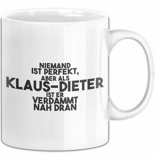 Klaus dieter tasse niemand ist - niemand,