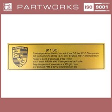 Adhesive sign ignition timing