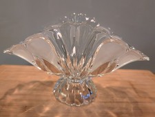 Schale Glas Bohemia geschliffenes Glas, 1650g, Tschechoslowakei 