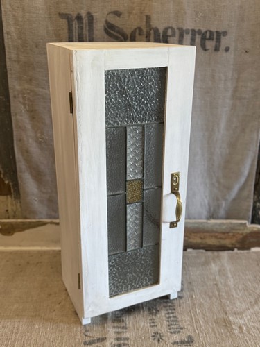 Vintage apothekerschrank mit - vintage,