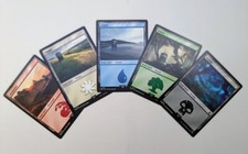 Magic the Gathering | 100 Standard Länder | 20x je Farbe | EX - NM