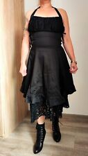Wave-Gothic-Erotik - Schicker Neckholder - "Valerie Dress" in 38