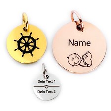 Anhänger mit Lasergravur