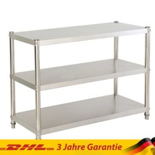 30kg 80x40 cm Küchen Edelstahl Arbeitstisch Edelstahltisch Zerlegetisch Gastro