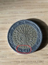 Frankreich 2 Euro Münze 2001