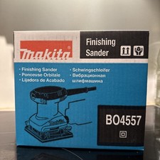 Makita BO 4557 - 180 Watt Faust Schwing Schleifer mit Staubbox