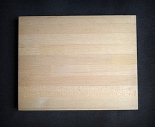 Buche massiv Hartholz Arbeitsplatte Küche Hack-/Schneidebrett 490 x 390 x 38mm