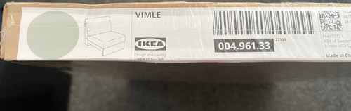 Ikea vimle ersatzbezug - ikea, 1er