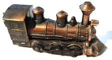 Setzkastenfigur Bleistiftspitzer Dampflokomotive Lokomotive Metall Metallfigur!