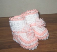 Selbstgestrickte Socken  Schuhe Baby Neugeborene