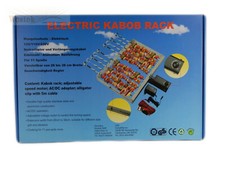 Grill Spießdreher für 11 Spieße Mangal Schaschlik TÜV 59cm NEU