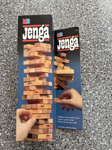 Original vintage 1986 jenga - vintage, mb