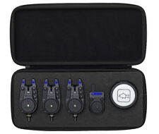 C-Series Alarm PRO 3+1+1 ALL BLUE Funk Bissanzeiger Set Bite im Koffer Prologic