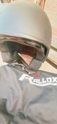 Motorrad helm rallox schwarz - motorrad,