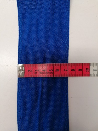 Aida sticken stickband blau - -,