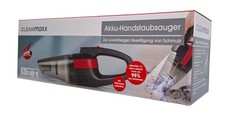CLEANmaxx Akku Handstaubsauger Kabellos, 2 Aufsätze, EPA-Filter, 600ml
