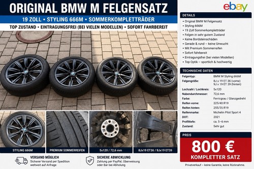 Original bmw zoll - 18,