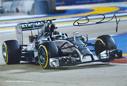 Formel autogramm nico - formel,