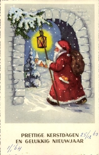 Glückwunsch weihnachten - ak,