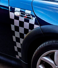 Mini Cooper karierte