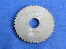 DDR Scheibenfräser Werkö - HSS - 63 x 3,0 x 40 - Aufnahme Ø 16 - Kreissägeblatt