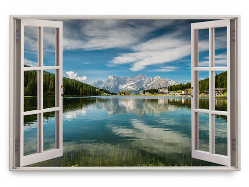 120x80cm wandbild fensterbild - 120x80cm,
