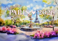 Verliebt in Paris (Aquarell)