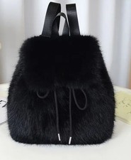 Rucksack Tasche  Kunstpelz