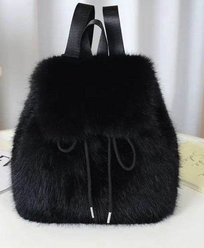 Rucksack tasche kunstpelz - rucksack,