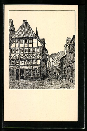 Künstler otto ubbelohde - künstler-ak,