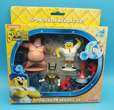 Sponge Bob Hero Set Simba Neu OVP Figur Patrick Spongebob Mr Krabs Thaddäus