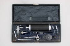 Vintage Gowllands Otoskop & Ophthalmoskop Diagnose‑Set – antikes Medizin