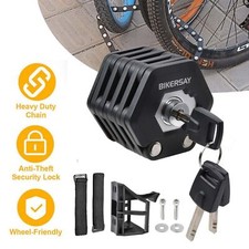 Faltschloss Fahrrad Schloss E-Bike Fahrradschloss Panzerschloss mit 3x Schlüssel