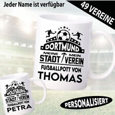 ✅ Tasse Name Fußball Verein