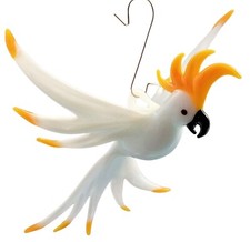 Hängevogel Glasvogel zum