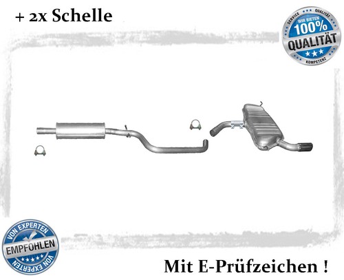 Auspuffanlage für audi - auspuffanlage,