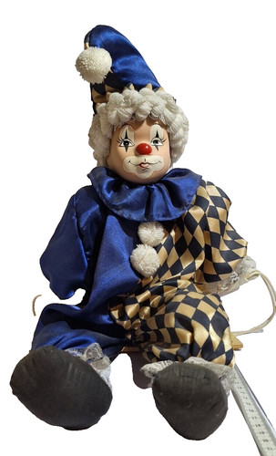 Clownpuppe mit schaukel 60 - mit,