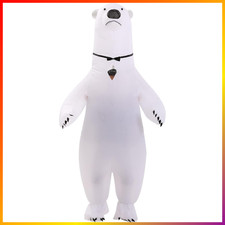 Aufblasbares Eisbär Kostüm