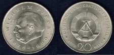 DDR 20 Mark 1972 A Wilhelm Pieck (J 1541) vz/stg