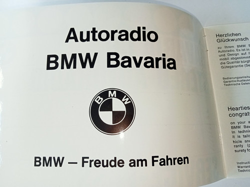 Original bmw bavaria cr - original,