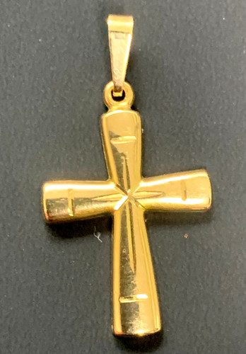 Goldkreuz anhänger - goldkreuz,