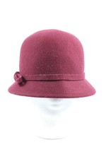 ADAGIO Melonenhut Damen Hut Gr. DE 55 brombeerrot Elegant