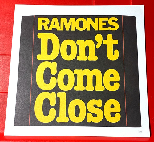 The ramones don come - ramones, don't