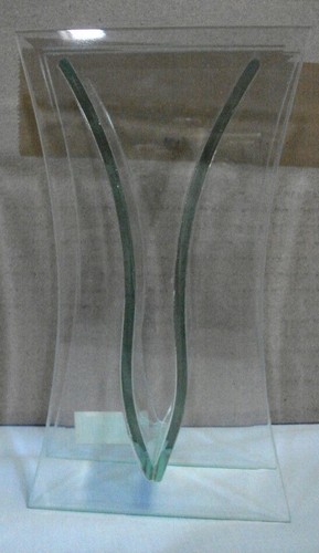 Kleine elegante glas vasen - 3,