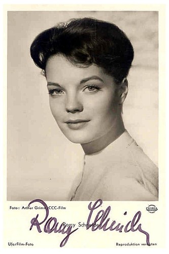 Romy schneider autogramm - schneider, ++autogramm++