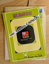 Tenyo Magic Katalog 1980 + Original Umschlag & Preisliste – Vintage Magic Japan